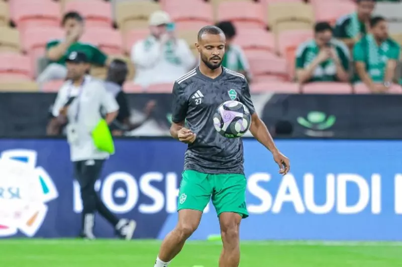 علي مجرشي لاعب أهلي جدة